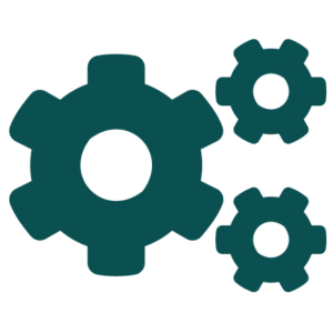 3 gear icon